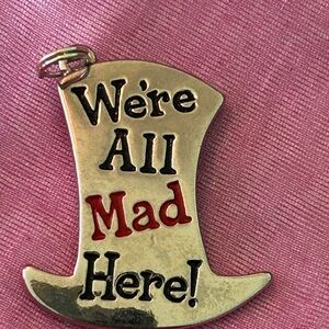 Mad Hatter Gold Pendant